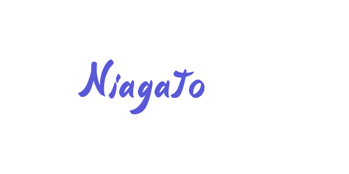 Niagato Font Download