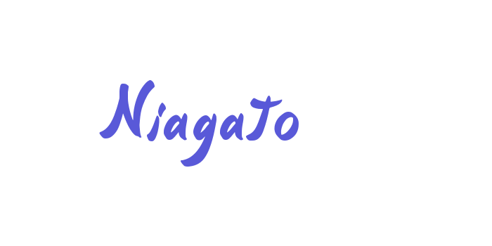 Niagato Font