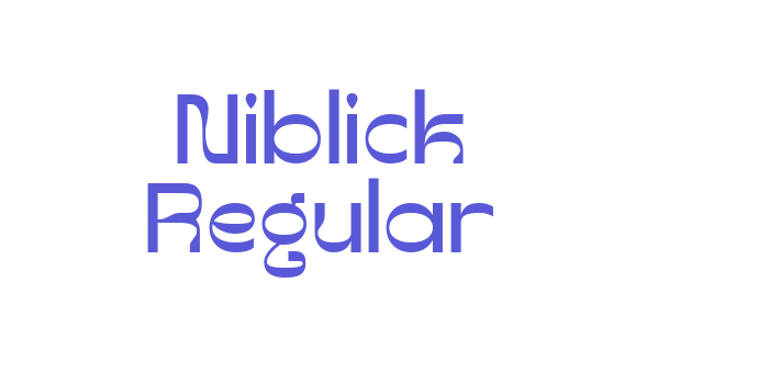 Niblick Regular Font Download