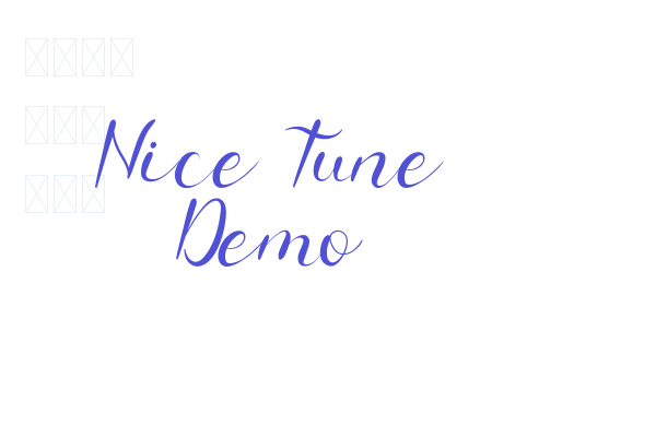 Nice Tune Demo