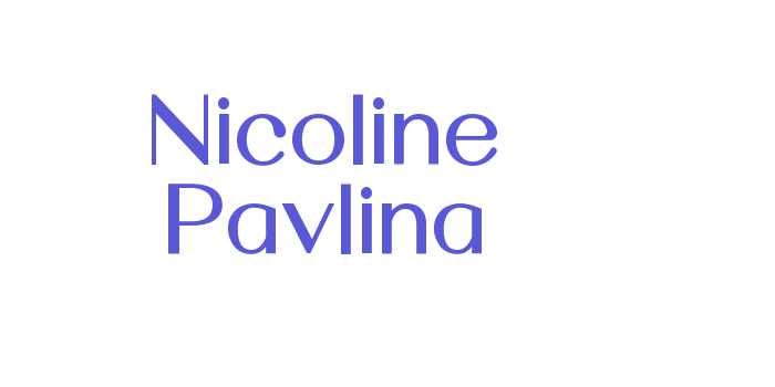 Nicoline Pavlina Font Download