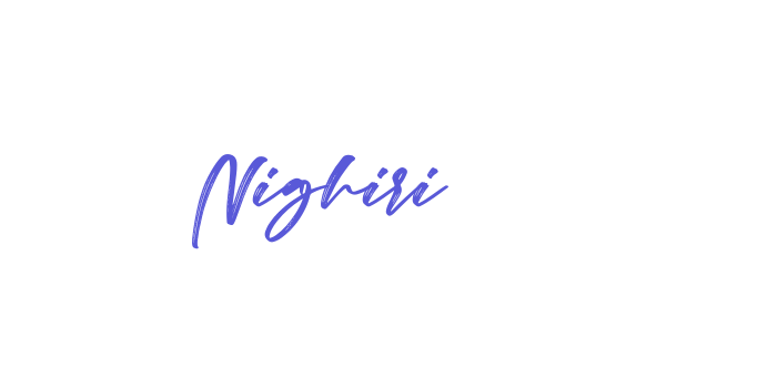 Nighiri Font Download