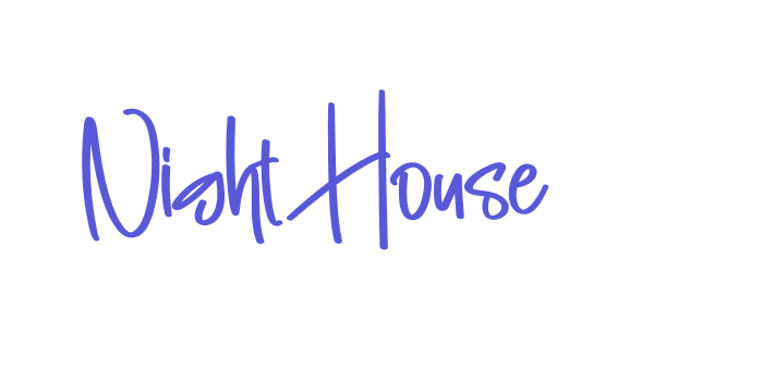 Night House Font Download