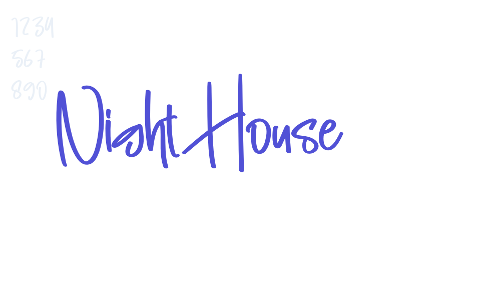 Night House-font-download