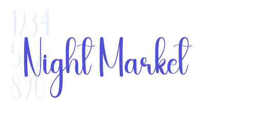 Night Market-font-download