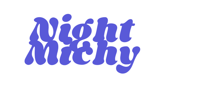 Night Michy Font Download