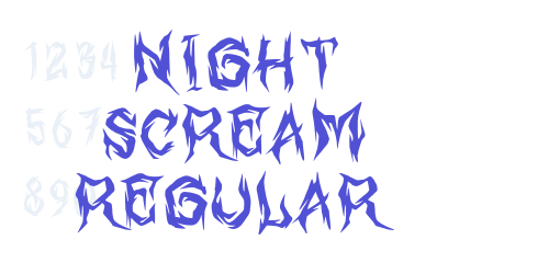 Night Scream Regular-font-download