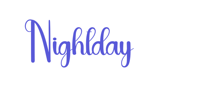 Nightday Font