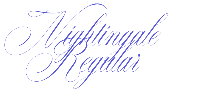 Nightingale Regular Font