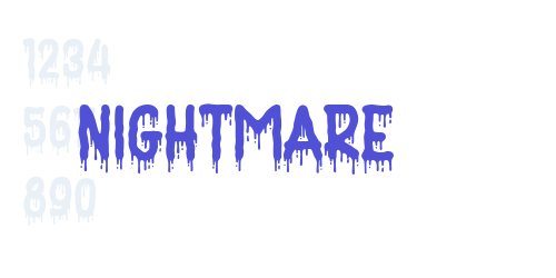 Nightmare-font-download