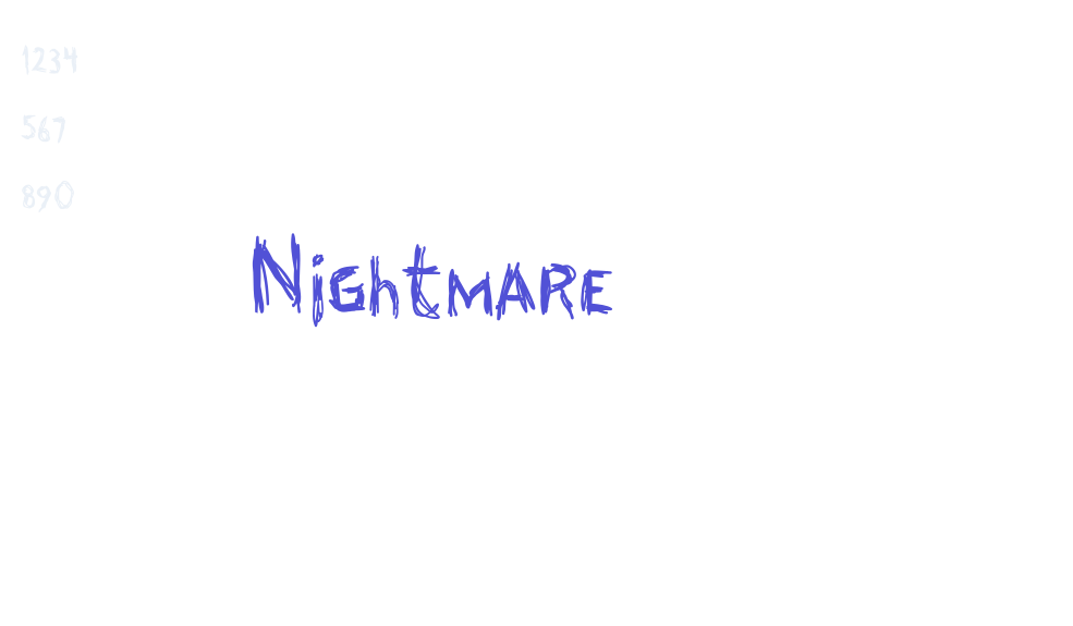 Nightmare-font-download