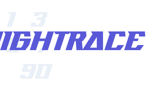 Nightrace Font Download