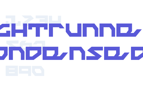 Nightrunner Condensed Font