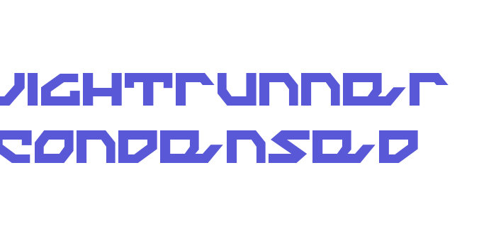 Nightrunner Condensed Font Download