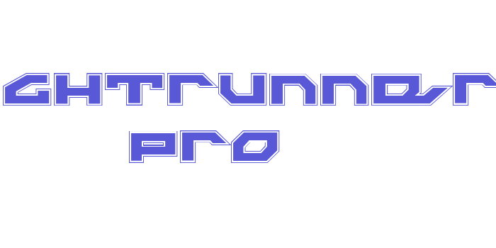 Nightrunner Pro Font Download