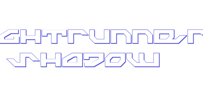 Nightrunner Shadow Font Download