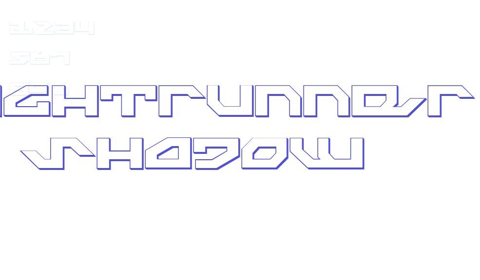 Nightrunner Shadow-font-download