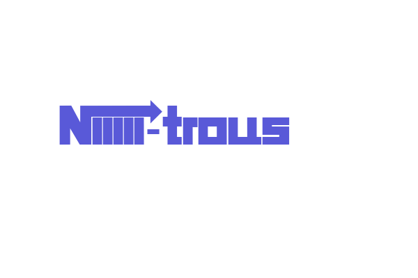 Niiiii-trous Font