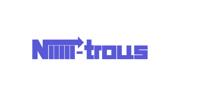 Niiiii-trous Font Download