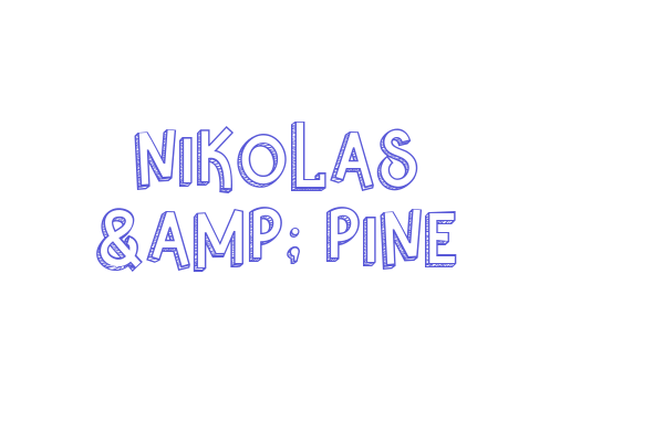 Nikolas & Pine Font