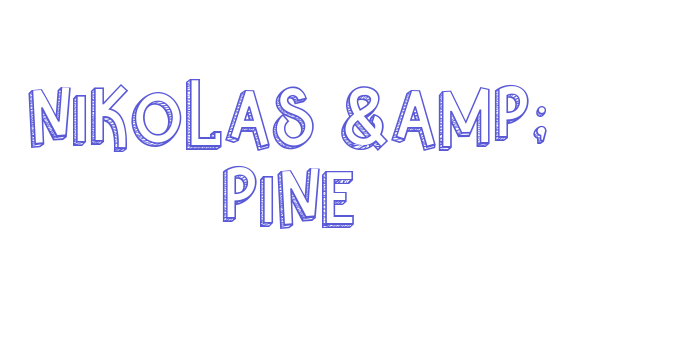 Nikolas & Pine Font Download