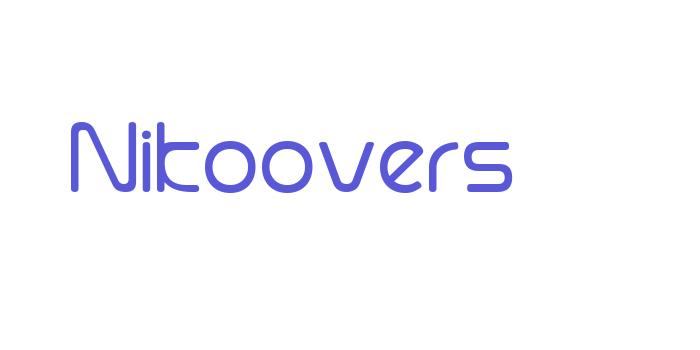 Nikoovers Font