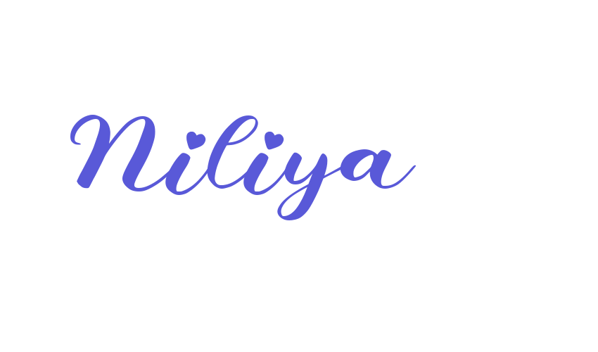 Niliya Font Download