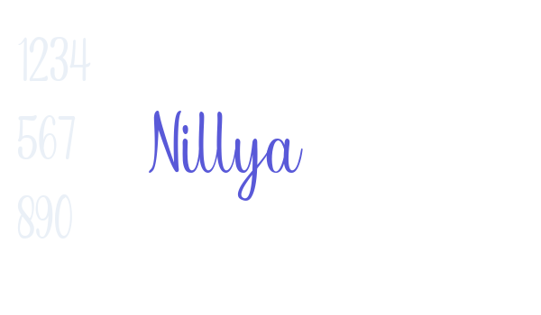 Nillya Font