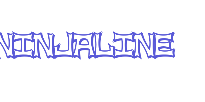 NinjaLine Font