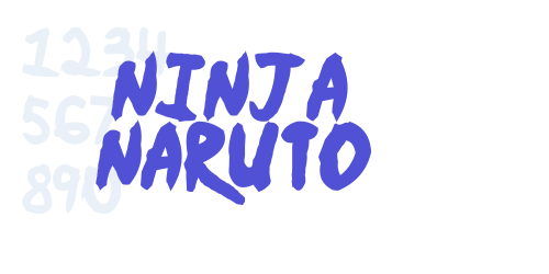 Ninja Naruto-font-download