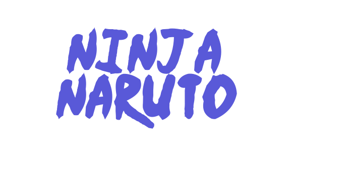 Ninja Naruto Font