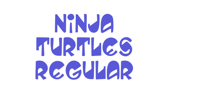 Ninja Turtles Regular Font Download