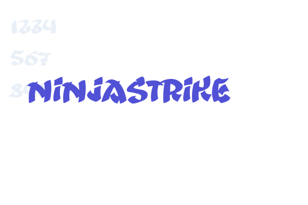 Ninjastrike Font Download