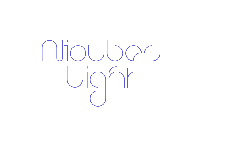 Nioubes Light Font