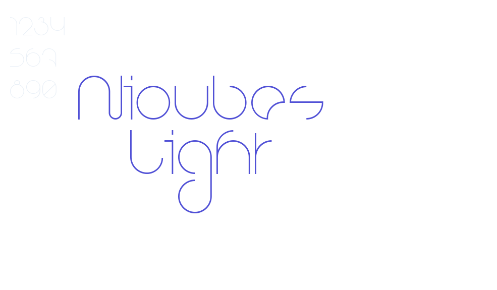 Nioubes Light-font-download