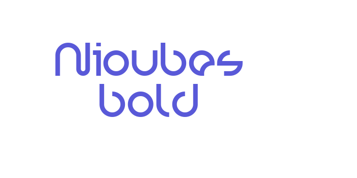 Nioubes bold Font Download