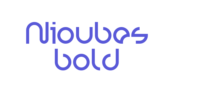 Nioubes bold Font