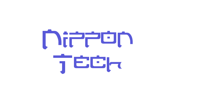 Nippon Tech Font Download