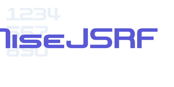 NiseJSRF font free