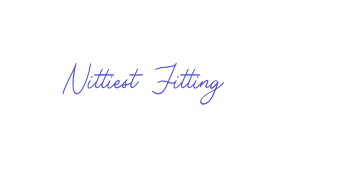 Nittiest Fitting Font Download