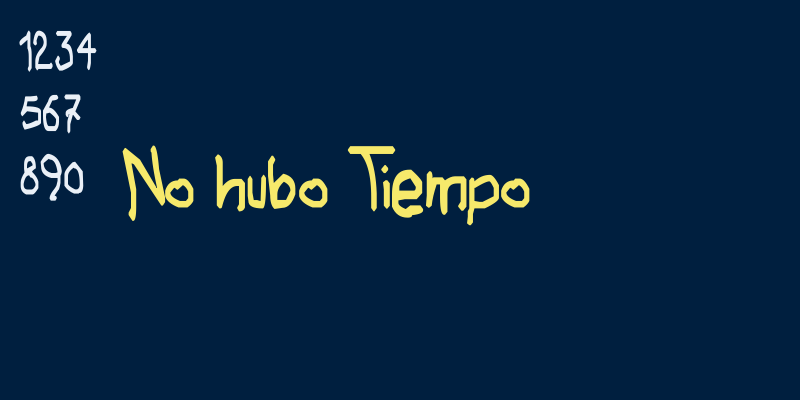 No hubo Tiempo