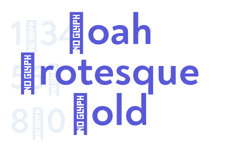 Noah Grotesque Bold Font Download