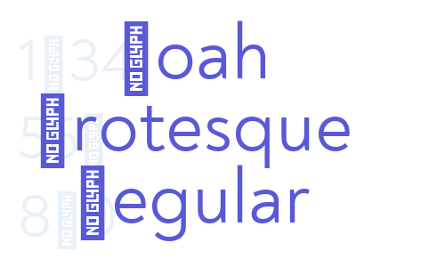 Noah Grotesque Regular Font Download