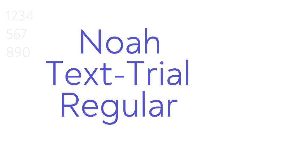 Noah Text-Trial Regular-font-download