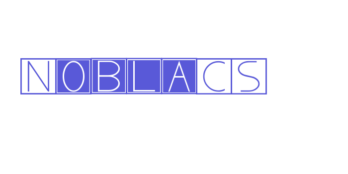 NoblaCS Font Download