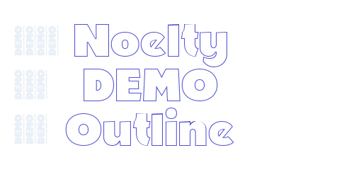 Noelty DEMO Outline-font-download