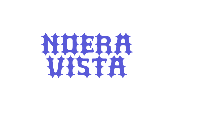 Noera Vista Font Download