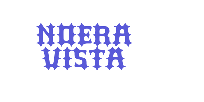 Noera Vista Font Download