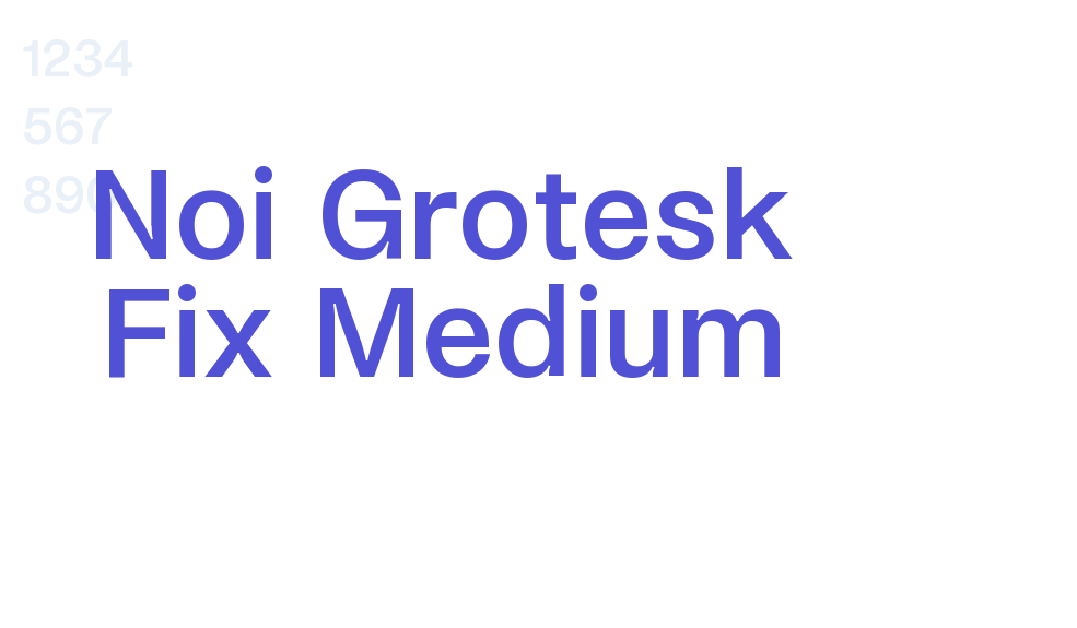 Noi Grotesk Fix Medium-font-download