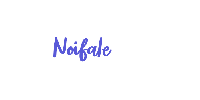 Noifale Font Download